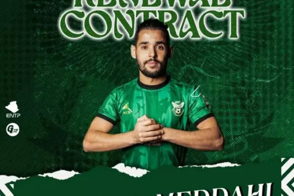 Oussama Meddahi extends contract with CS Constantine