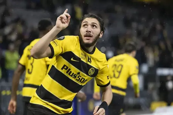 Jaouen Hadjam shines in Young Boys' 2-2 draw against FC Kryvbas Kryvyi Rih