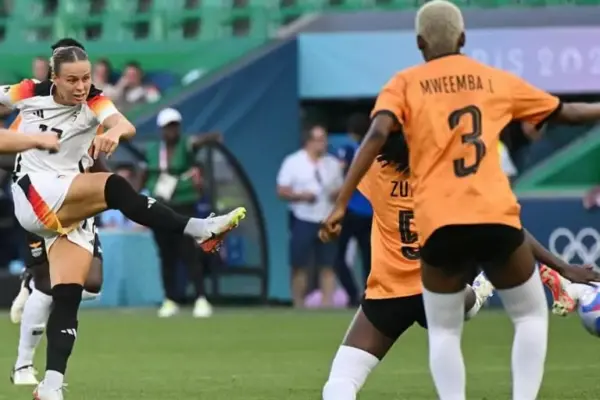 Zambia eliminated from Paris 2024 Women's Olympic football after defeat by Germany