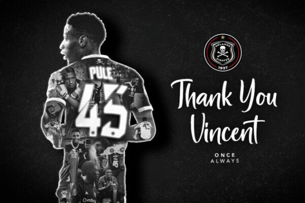 Vincent Pule departs Orlando Pirates after six successful years
