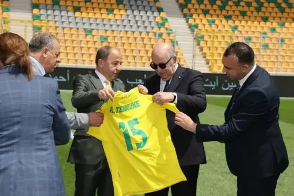 President Tebboune's heartfelt gesture towards Hakim Medane reverberates in Algerian football