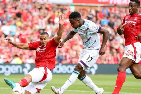 Nottingham Forest held to a draw as Awoniyi and Aina feature against Bournemouth