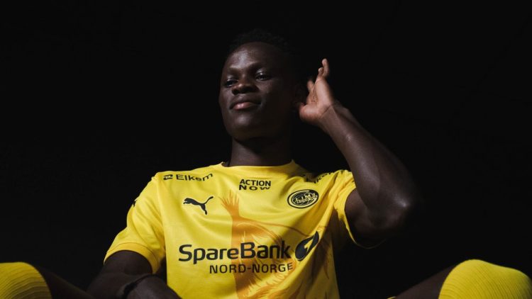 Nigerian talent Gift Sunday signs four-year deal with Bodø/Glimt