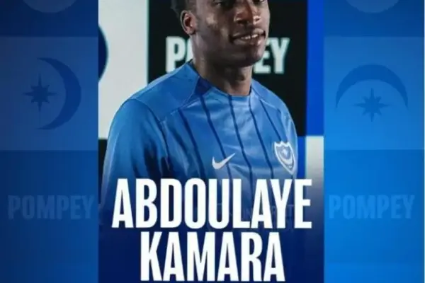  Abdoulaye Kamara signs sour-year deal with Portsmouth FC