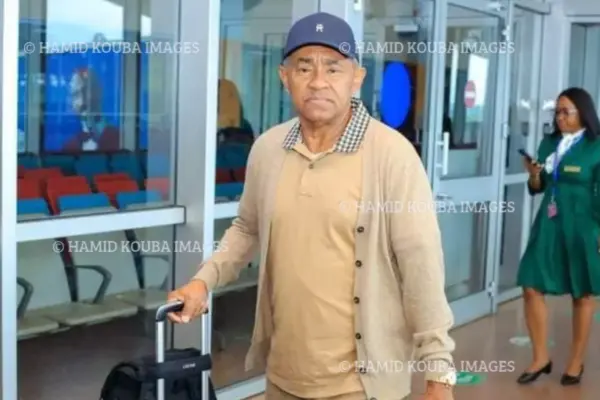 Ahmad Ahmad and Constant Omari arrive in Cameroon for Issa Hayatou’s funeral