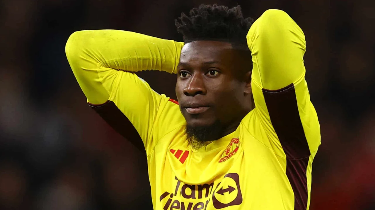 André Onana Faces scrutiny ahead of Community Shield clash with Manchester City