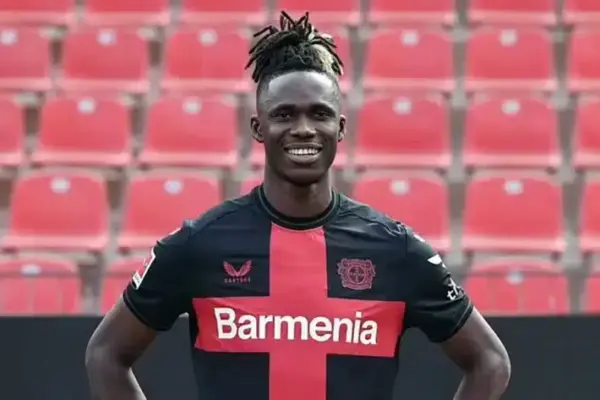 Crystal Palace target Bayer Leverkusen's Ivorian defender Odilon Kossounou