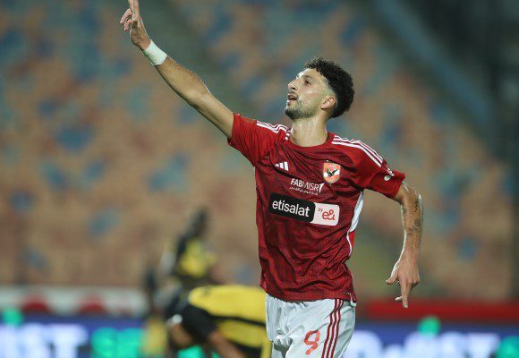 Wessam Abou Ali's hat-trick powers Al Ahly to victory over Arab contractors