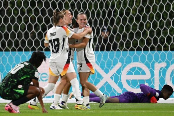  Nigeria's Falconets suffer defeat against Germany in FIFA U20 women's World Cup group clash