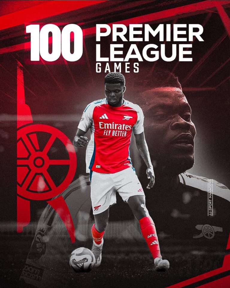  Thomas Partey shines in Arsenal's 2-2 draw against Manchester City