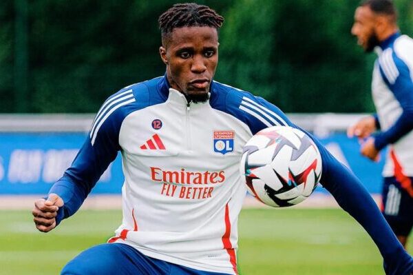 Wilfried Zaha set for Europa League debut with Lyon against Olympiakos