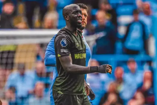 Brentford's Yoane Wissa sidelined for several months with ankle injury