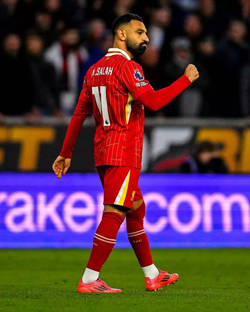 Salah's second-half penalty secures Liverpool victory over Wolves