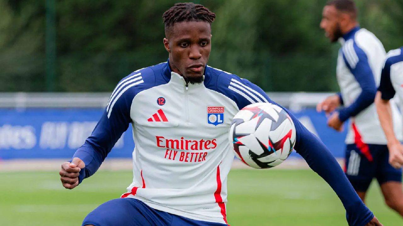 Wilfried Zaha’s struggles at Lyon spark criticism over commitment