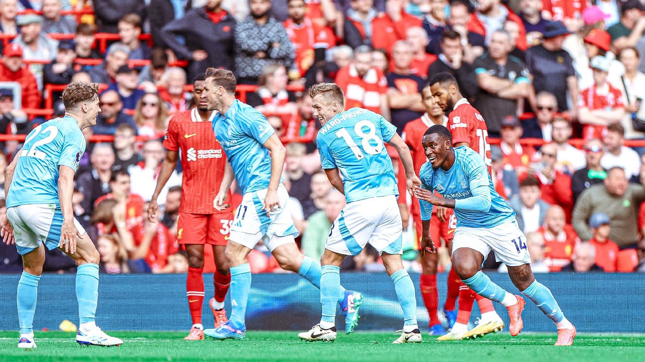 Mohamed Salah struggles as Liverpool fall to Nottingham Forest