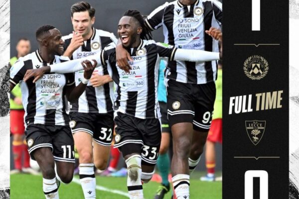 Jordan Zemura stars as Udinese secure hard-fought victory over Lecce