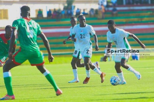  Nigeria’s flying Eagles suffer defeat to Burkina Faso in WAFU B U20 group B opener