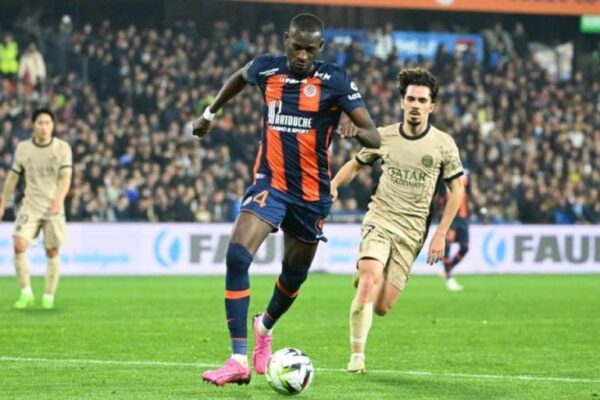 Montpellier defender Kiki Kouyaté sidelined for two months after knee surgery