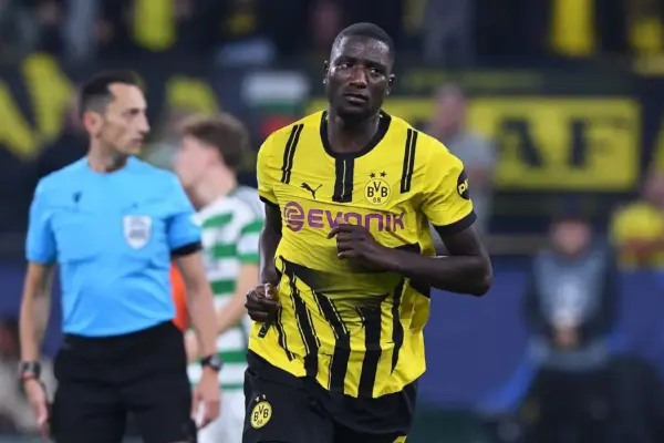Mainz downs 10-man Dortmund despite Guirassy’s goal