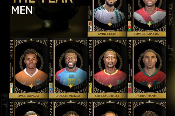  Morocco and Nigeria each secure two nominees for prestigious CAF player of the year award