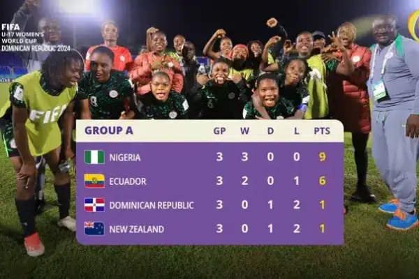  Flamingos secure late victory over Dominican Republic to finish group stage unbeaten