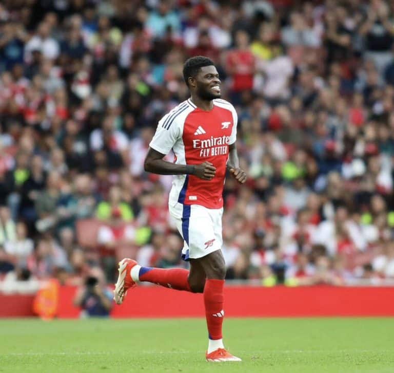  Thomas Partey set to return for Arsenal’s Premier League clash against Bournemouth