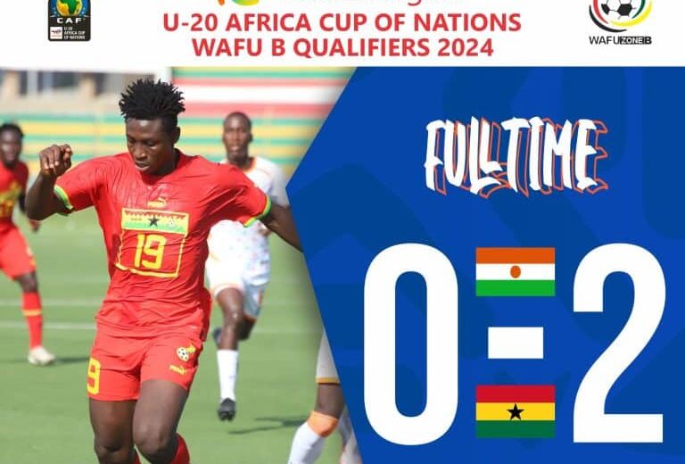 Aziz Musibau's double fires Ghana U-20 to victory over Niger