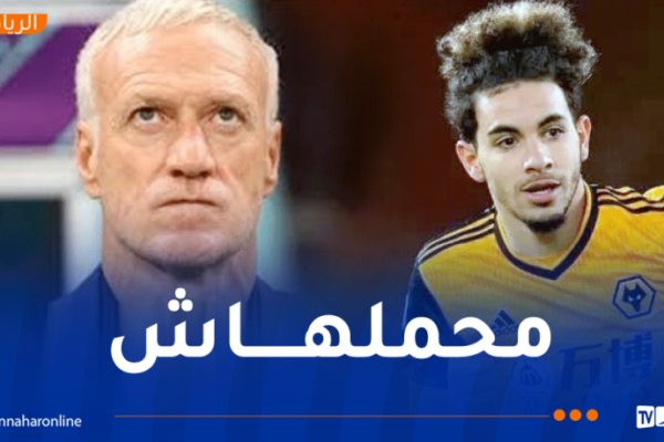 Rayan Aït-Nouri’s decision to represent Algeria surprises Deschamps