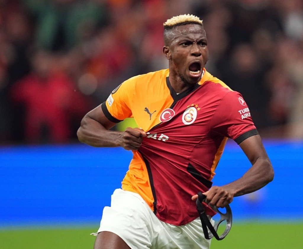  Osimhen’s double secures Galatasaray victory over Tottenham in Europa League thriller