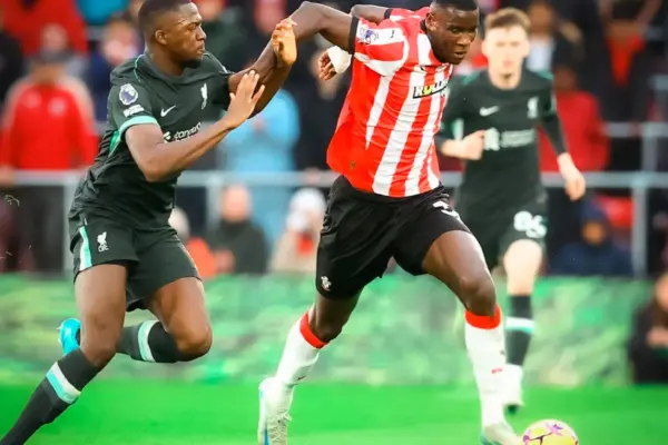 Southampton manager praises Paul Onuachu’s performance despite Liverpool defeat