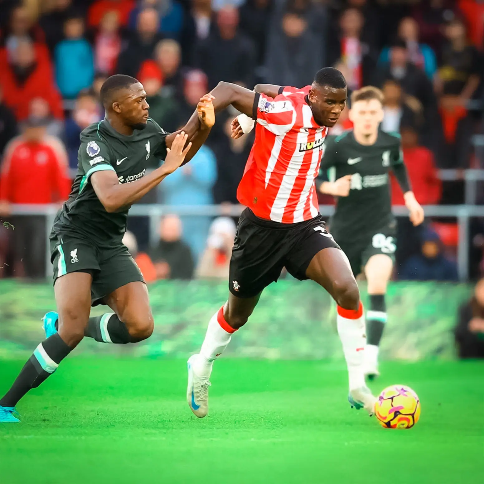 Southampton manager praises Paul Onuachu’s performance despite Liverpool defeat