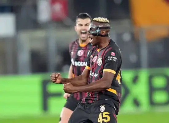 Osimhen’s goal secures Galatasaray a draw at AZ Alkmaar in Europa League