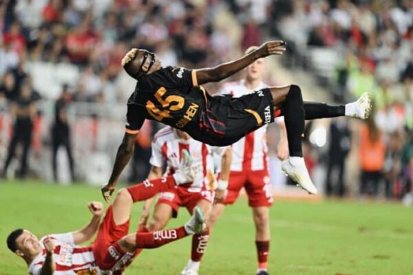 Victor Osimhen's strike earns Galatasaray crucial Europa League draw