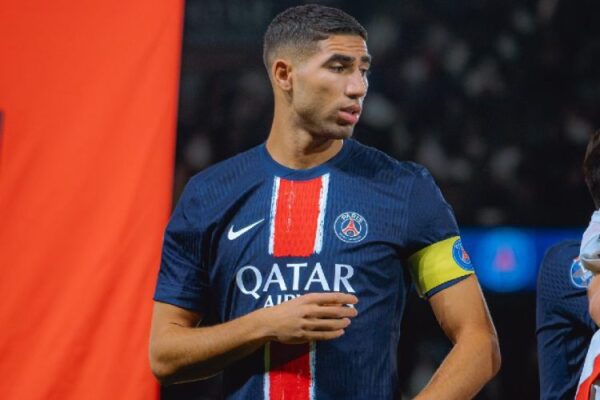 Achraf Hakimi signs PSG contract extension until 2029