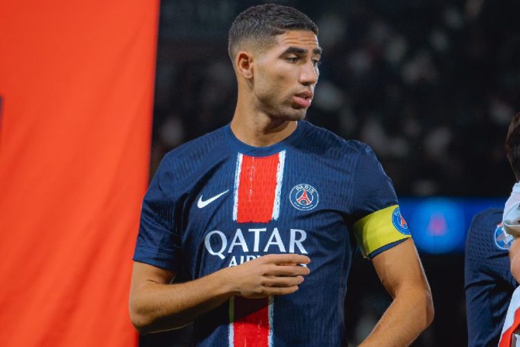 Achraf Hakimi signs PSG contract extension until 2029