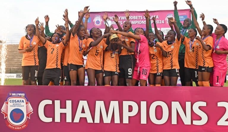  Zambia edge South Africa in penalty shootout to clinch COSAFA Women’s championship