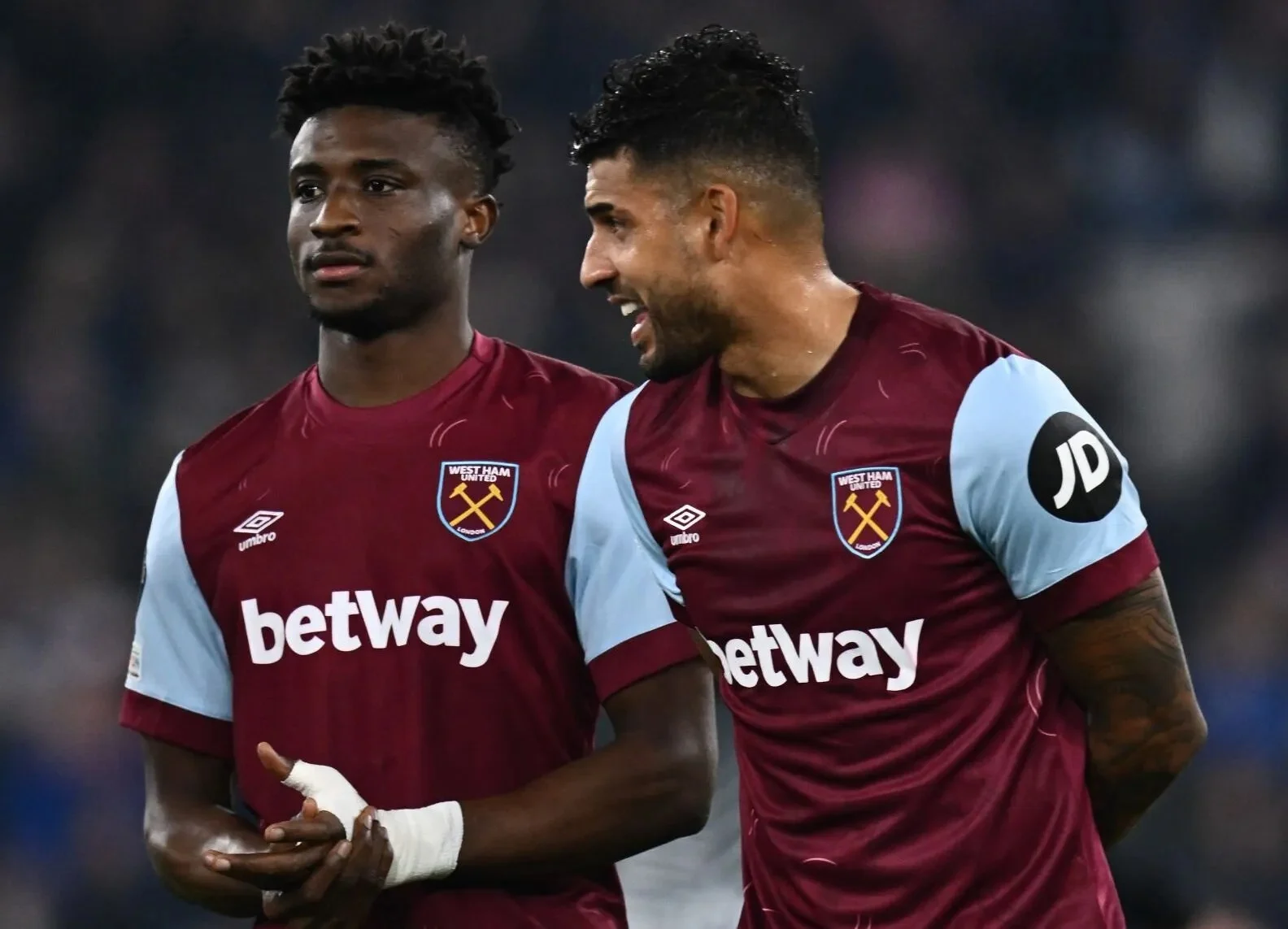 Emerson Palmieri hails Mohammed Kudus’ talent