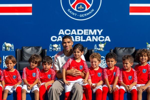 Morocco star Achraf Hakimi inspires future stars at PSG Academy inauguration in Casablanca