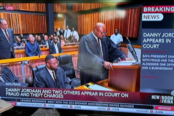 Powerful South Africa FA boss Danny Jordaan appears in court over theft charges after arrest