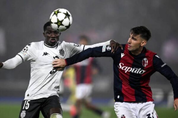  Lamine Camara shines for AS Monaco in Champions League clash against Bologna