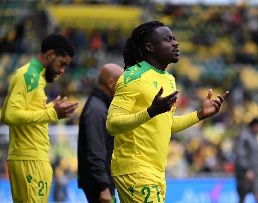 Moses Simon cleared for return as FC Nantes prepare to face Marseille