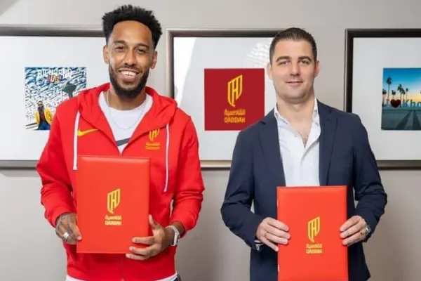 Aubameyang's spectacular goal earns him Saudi Pro League's goal of the day award