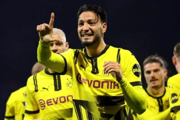 Ramy Bensebaini scores historic goal in Champions League for Algeria