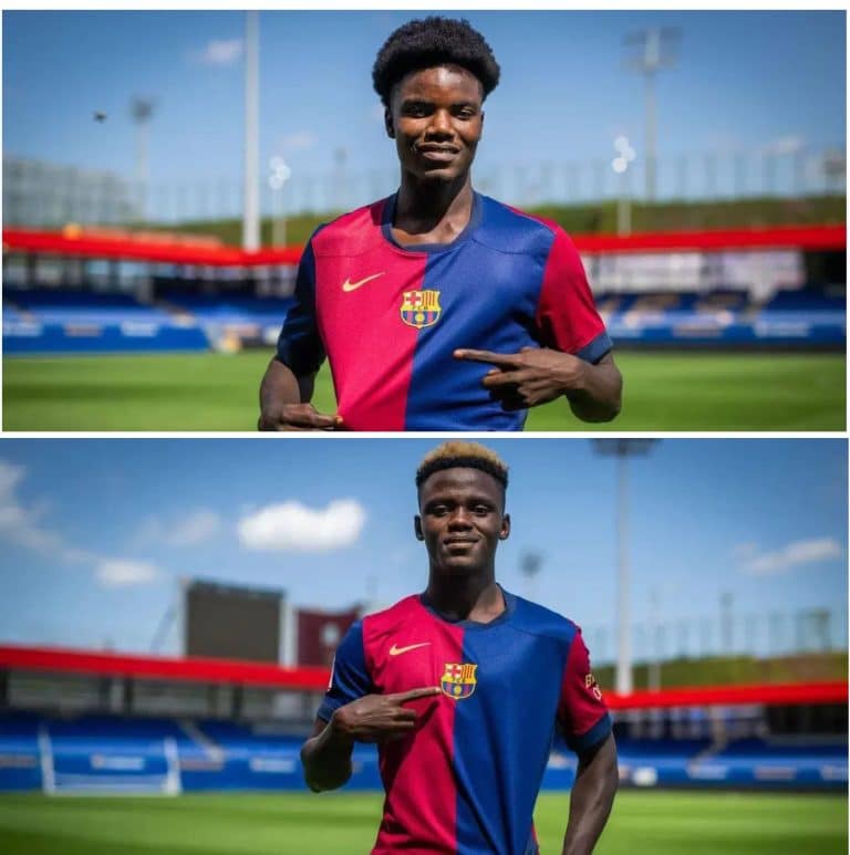 Ghanaian duo Aziz Issah and David Oduro poised for Barça Atletic debut