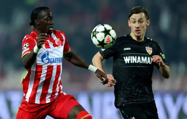 Red Star Belgrade thrashes Stuttgart for first Champions League win in five years
