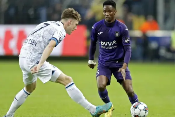 Moussa Ndiaye's impressive performance for Anderlecht in Europa League