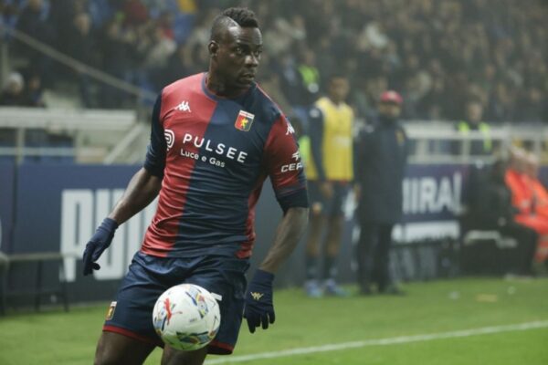 Genoa coach Patrick Vieira hails Ghanaian forward Mario Balotelli