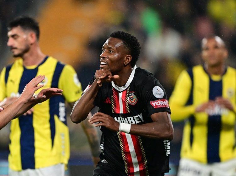 Okereke scores again for Gaziantep in defeat to Fenerbahce