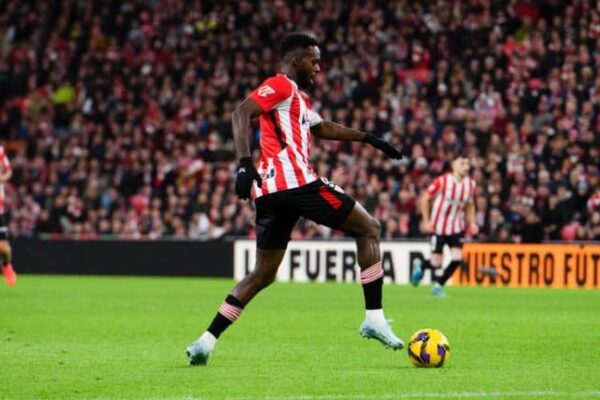 Inaki Williams’ double guides Athletic Bilbao to victory over Fenerbahce in Europa League