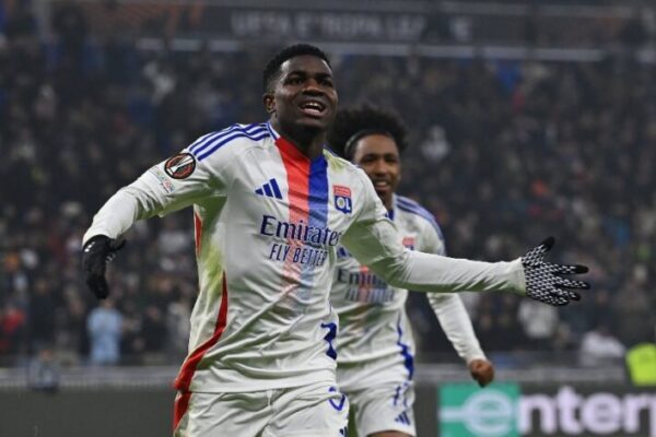 Ernest Nuamah shines as Lyon triumphs over Frankfurt in Europa League